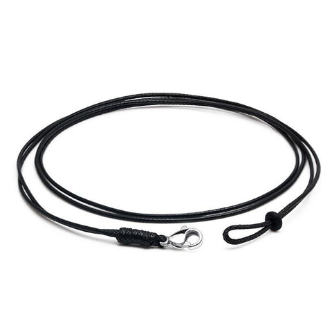 Double Strand Stainless Steel Braid DIY Pendant Necklace Jewelry -JW01608-Veeddydropshipping