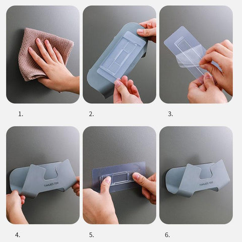 Rack Holder Wall Mounted Pan Pot Pan Cover-HA00994-Veeddydropshipping