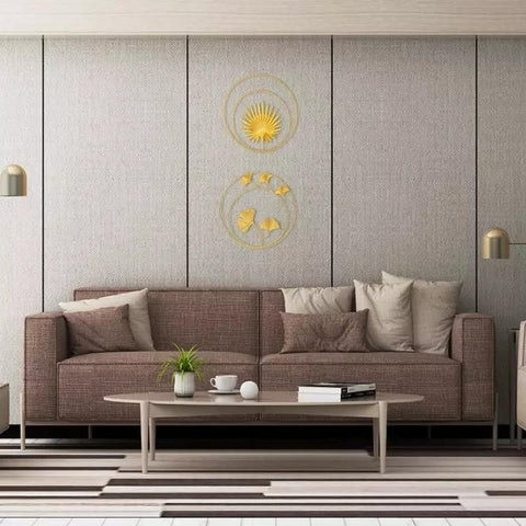 Nordic Light Luxury Round Wall Hanging-HA00229-Veeddydropshipping