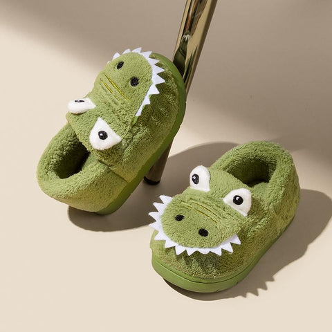 Non-slip Children Home Slippers Baby Warm Cotton Indoor Shoes-TB00184-Veeddydropshipping