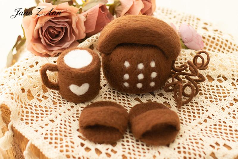 Hand made felt dolls decorative ornaments atmosphere scenery baby photo shooting-TB00481-Veeddydropshipping