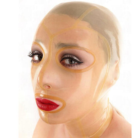 sexy full mask latex bodysuit fetish-WF01614-Veeddydropshipping