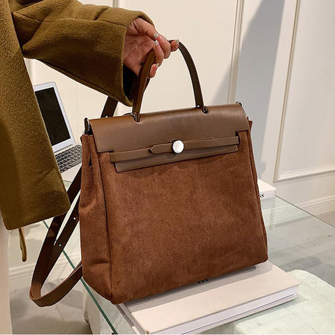 Backpack Women Simple Ladies Handbag Female Shoulder Bag Large-BS00064-Veeddydropshipping