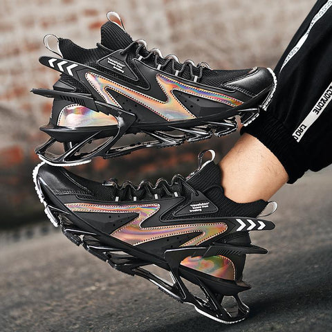 Mens Shoes Tenis Luxury Shoes Trainer Race Breathable Shoes-BS01404-Veeddydropshipping