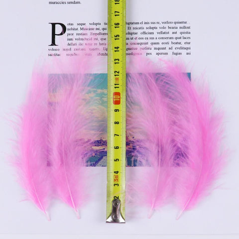 Turkey Marabou Feathers Fluffy Decorative-HA00053-Veeddydropshipping