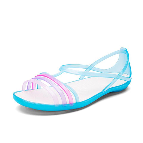 New EVA Casual Mixed Candy Colors Soft Slip On Beach Jelly-BS00901-Veeddydropshipping
