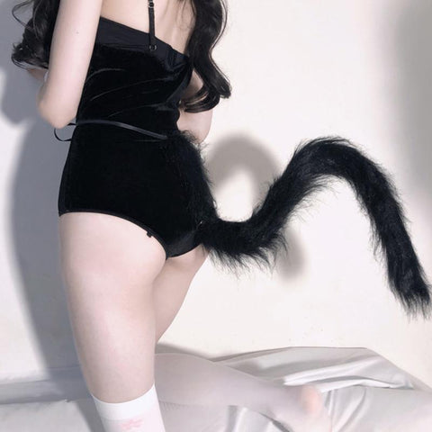 Fox Tail And Ears Set Masquerade Cosplay-WF01488-Veeddydropshipping
