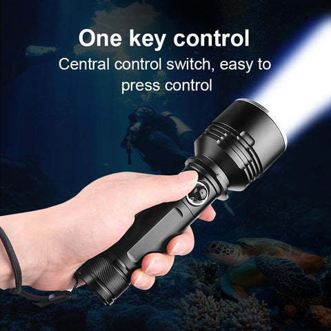 Most Powerful XHP100 Diving Led Flashlight 18650 Rechargeable-TI00953-Veeddydropshipping