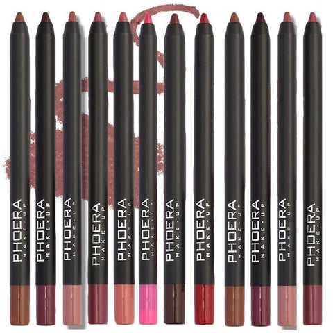 Matte Lipliner Pencil Sexy Contour Tint Lipstick-BH00636-Veeddydropshipping