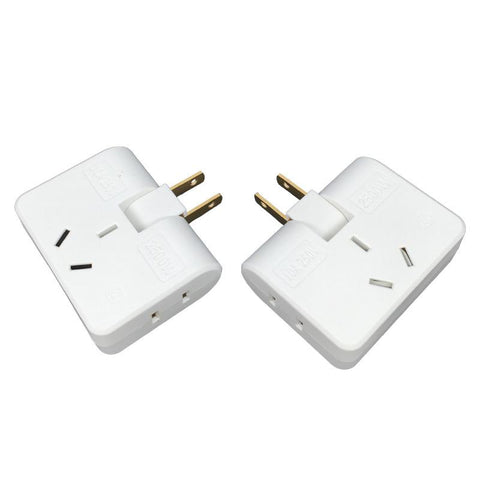 US Adapter One In Three Converter 180 Degree Rotation Extension Plug Wireless Outlet -CE00224-Veeddydropshipping