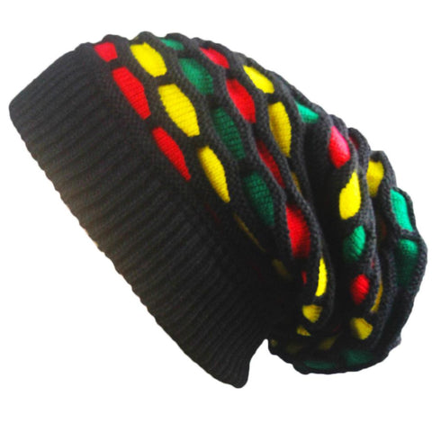 hat Thicken Rainbow color kerchief Female warm-Veeddydropshipping