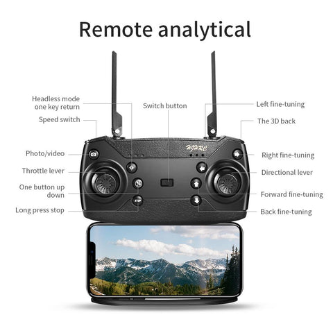 Drone Long Flight Time 4K Wide Angle Camera WiFi Fpv Dron Quadcopter-TB01418-Veeddydropshipping