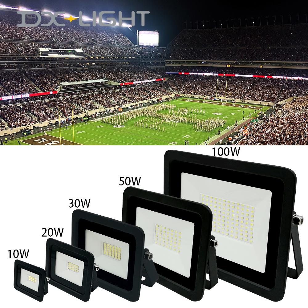 Led Flood Light 220V-240V Outdoor Spotlight Floodlight 10W 20W 30W 50W-TI00857-Veeddydropshipping