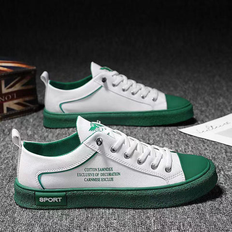 Vulcanize Shoes Canvas Shoes All-match Comfortable Men-BS01428-Veeddydropshipping