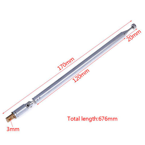 TV Antenna Telescopic Antenna Aerial-Veeddydropshipping