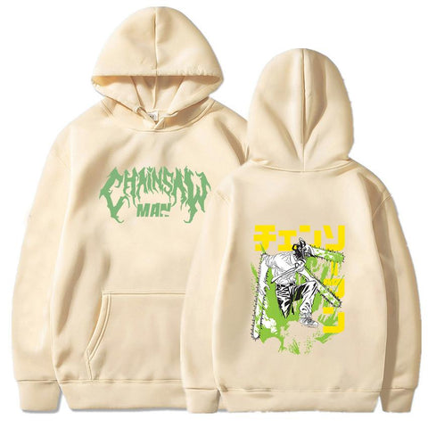 Chainsaw Man Hoodies Aki Hayakawa Winter Hooded Sweatshirts Long Sleeve-TB01319-Veeddydropshipping