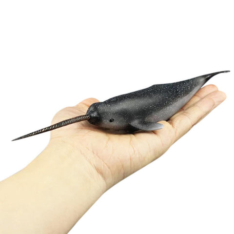 Simulation Animal Model Toys Narwhal Whale Ocean Figures Education-TB01472-Veeddydropshipping