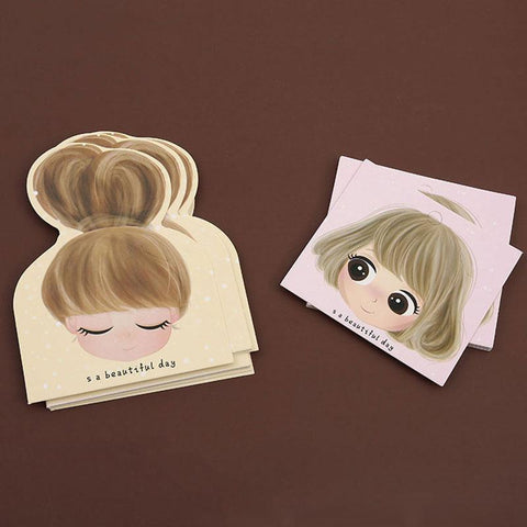Packing Paper Card Cute Display Cards for DIY Kid Hair -JW01713-Veeddydropshipping