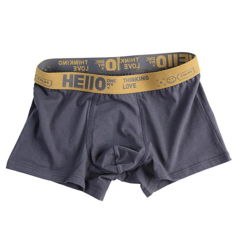 Sexy Men&#39;s Boxer Shorts Panties Breathable U Convex Underpants Male-MF01618-Veeddydropshipping