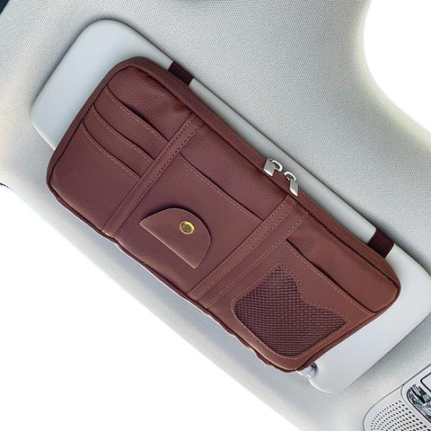 Storage Holder Car Styling Visor Clip Sunglasses Holder Card-AM01329-Veeddydropshipping