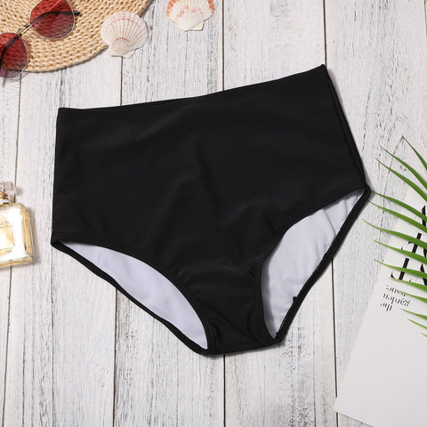 Bikini 2023 Women High Waisted Bikini Swim Pants Shorts Bottom Swimsuit Swimwear -OS00286-Veeddydropshipping
