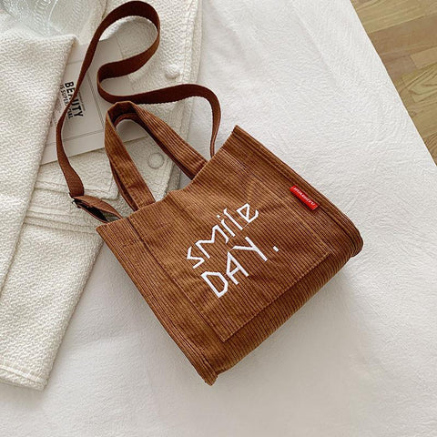 Bag Girl Shopper Fashion Casual Simple Handbag Cute Cartoon-BS00387-Veeddydropshipping