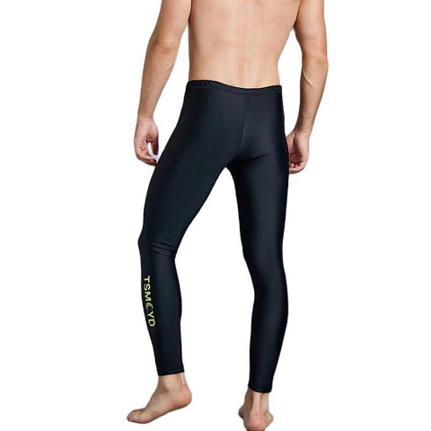 Women Men Rash Guard Pants Lycra Quick Dry Yoga Tight Pants Swimming -OS00252-Veeddydropshipping