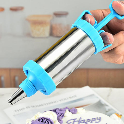 Cookie Syringe Sets Cake Cream Press Maker-HA01193-Veeddydropshipping