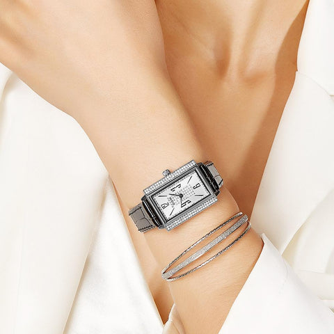 small square watch woman  fashion light luxury casual-JW01082-Veeddydropshipping
