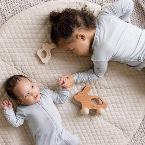 Bamboo Fiber Toddler Pajama Set Breathable Kid Baby Boy Girl Clothes-TB01044-Veeddydropshipping