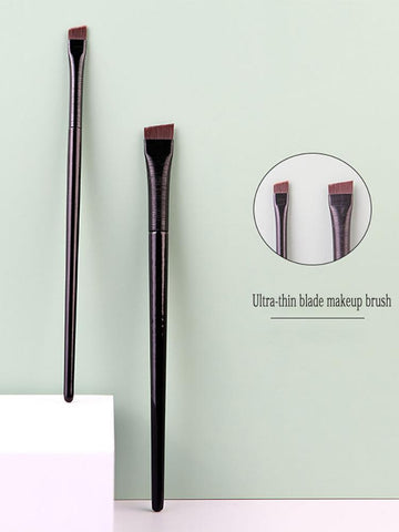 Blade Makeup Brushes Angled Thin Eyebrow Brush-BH00734-Veeddydropshipping