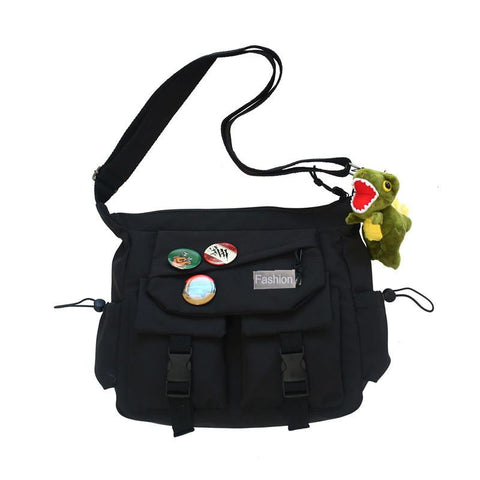 Bags for Women Nylon Messenger Bag Youth Girls Boys-BS00418-Veeddydropshipping