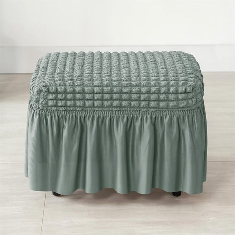 Footstool Durable Stretch Spandex Cover-HA00513-Veeddydropshipping
