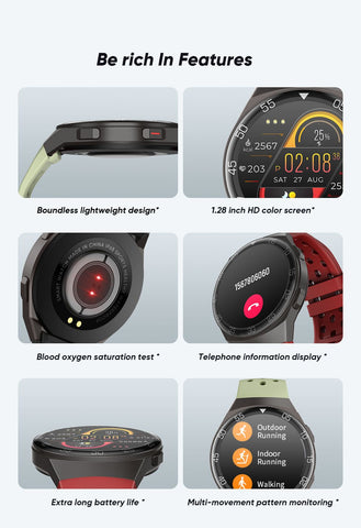 Waterproof Sports Mode Tracker Women Smartwatch -JW01155-Veeddydropshipping
