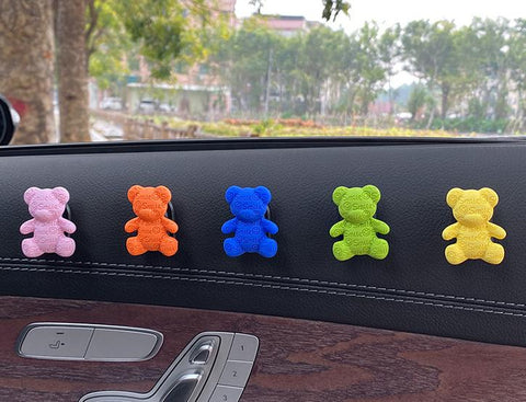 Console Passenger Seat Back Hook Cute Cartoon Bear-AM01354-Veeddydropshipping