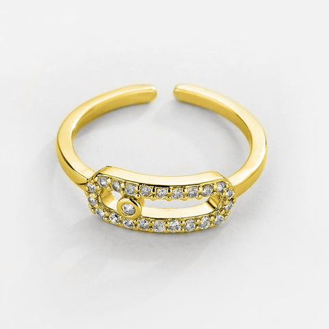 Gothic Simple Bridal Cubic Zirconia Finger Rings for Women -JW00028-Veeddydropshipping