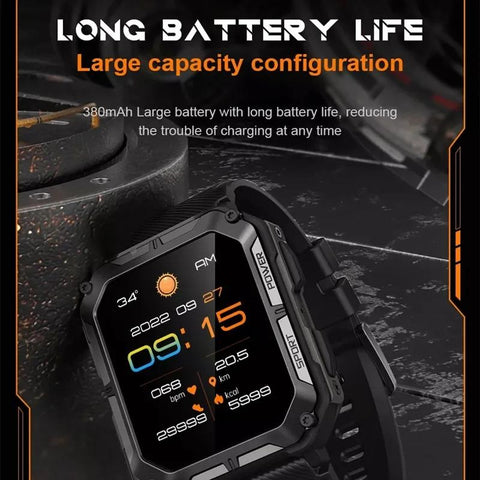 Smart WatchMen Music Call Outdoor Sports Fitness Tracker -JW00838-Veeddydropshipping