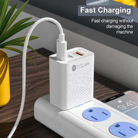 PD 60W USB C Fast Charger Phone Type C Quick Charge 3.0-PA00364-Veeddydropshipping