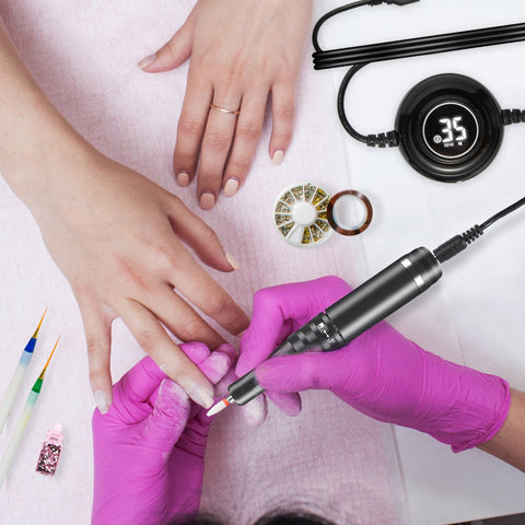 Portable Nail Lathe Electric Manicure Cutter Set Nail Gel -BH01031-Veeddydropshipping