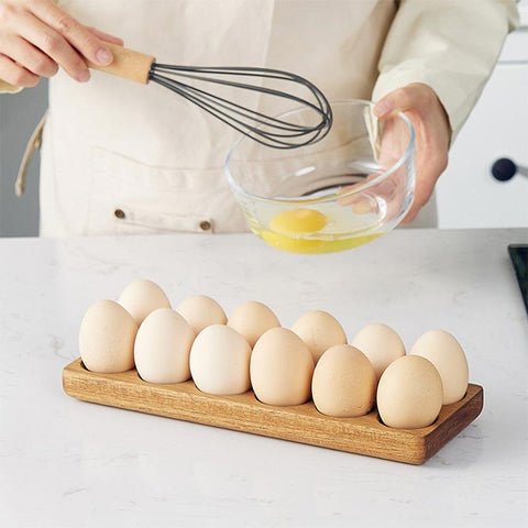 Wooden Egg Tray Rack Egg Storage-HA00970-Veeddydropshipping
