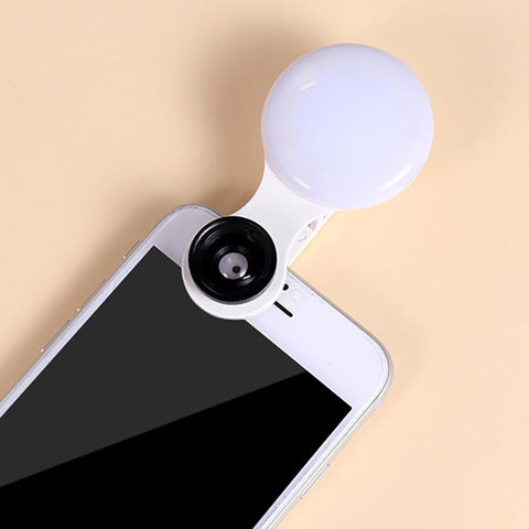 1Pc 0.65X Wide-Angle Macro Mobile Phone Lens LED-PA01251-Veeddydropshipping