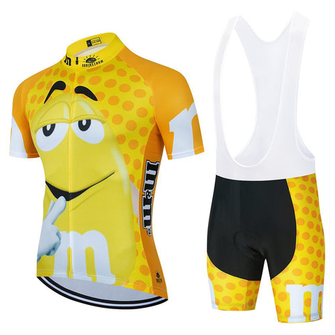 Mung Bean Bike Men Summer Cycling Jersey Cycling Short Sleeve Breathable -OS01067-Veeddydropshipping