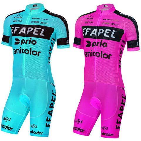 2023 Blue Cycling Jersey MTB Team Bike Maillot Shorts Uniform 20D Ropa Ciclismo -OS01176-Veeddydropshipping