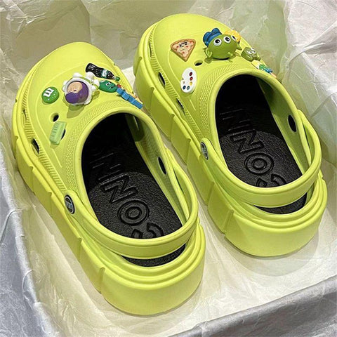 Outdoor Women Slippers Thick Sole High Quality-BS01119-Veeddydropshipping