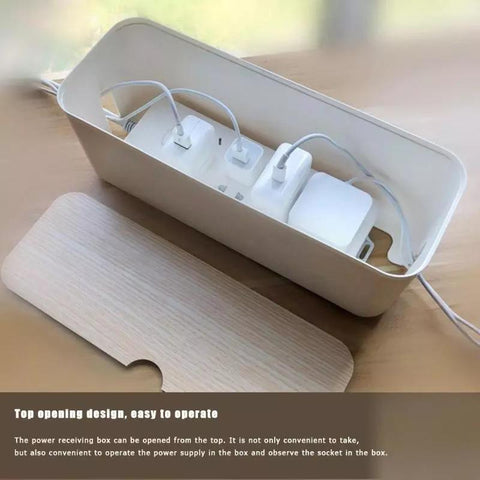 Cable Storage Box Power Strip Wire Case-HA00794-Veeddydropshipping
