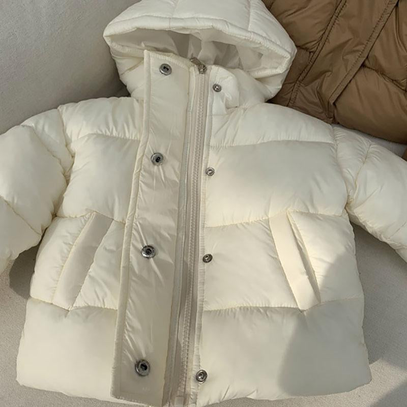 Winter Kids Parkas Korean Style Girls Fur Coat Hooide Boys-Veeddydropshipping
