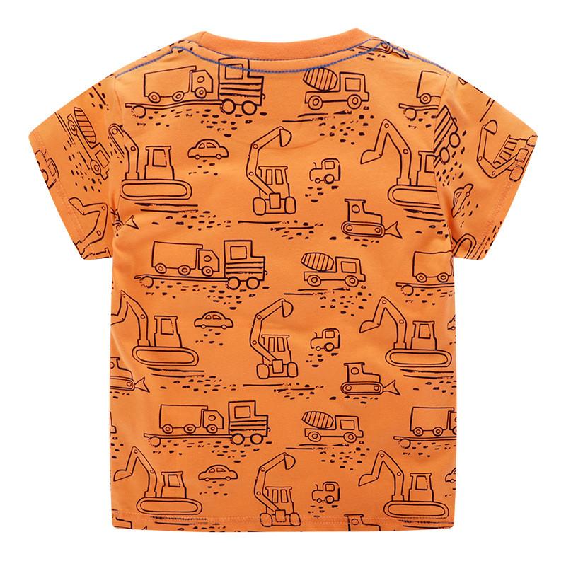 Summer Boys Cartoon T-Shirts Baby Cotton Clothes-Veeddydropshipping