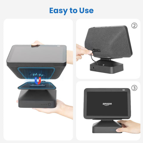 15000mAh Reachargeable Battery Base For Amazon Smart Speaker Echo -CE01102-Veeddydropshipping