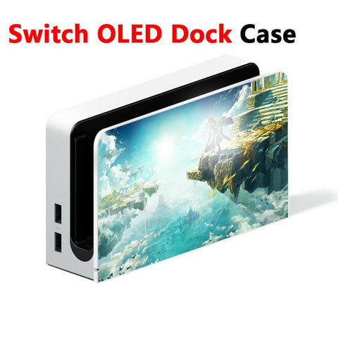 PM Scarlet and Violet ABS Protective Case Shell for Nintendo Switch TV Dock-CE01341-Veeddydropshipping