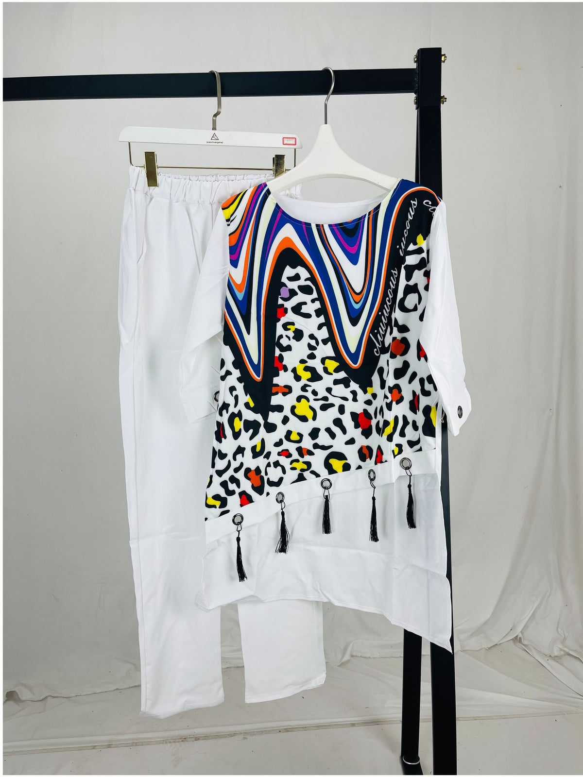 African Fashion Dress and Trousers Suit-WF01681-Veeddydropshipping